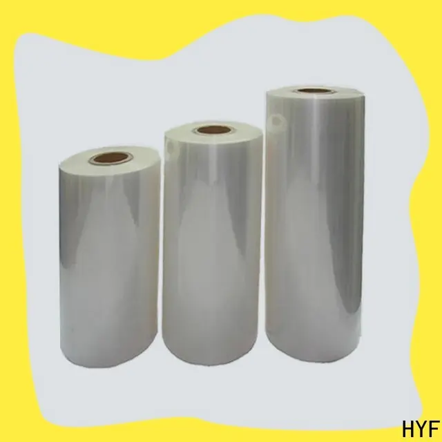 HYF best pla plastic film with perfect shrinkage for beverage 1