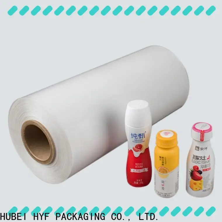 HYF top heat shrink film roll supplies for juice 1
