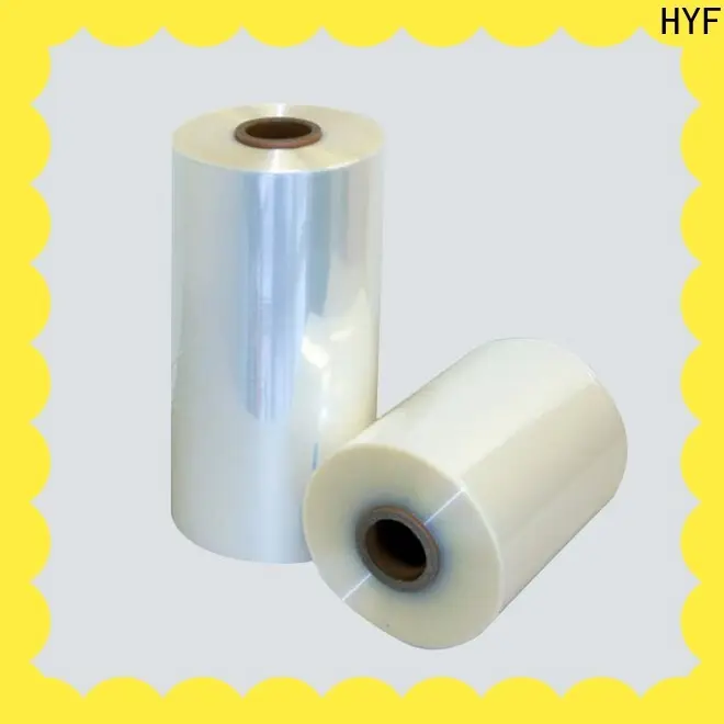 HYF top polylactic acid film with printing for beverage 1