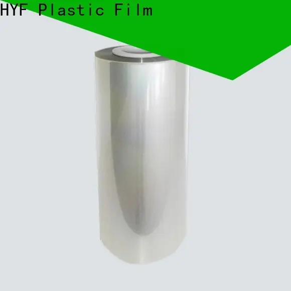 HYF high quality poly lactic acid film with perfect shrinkage for packaging 1