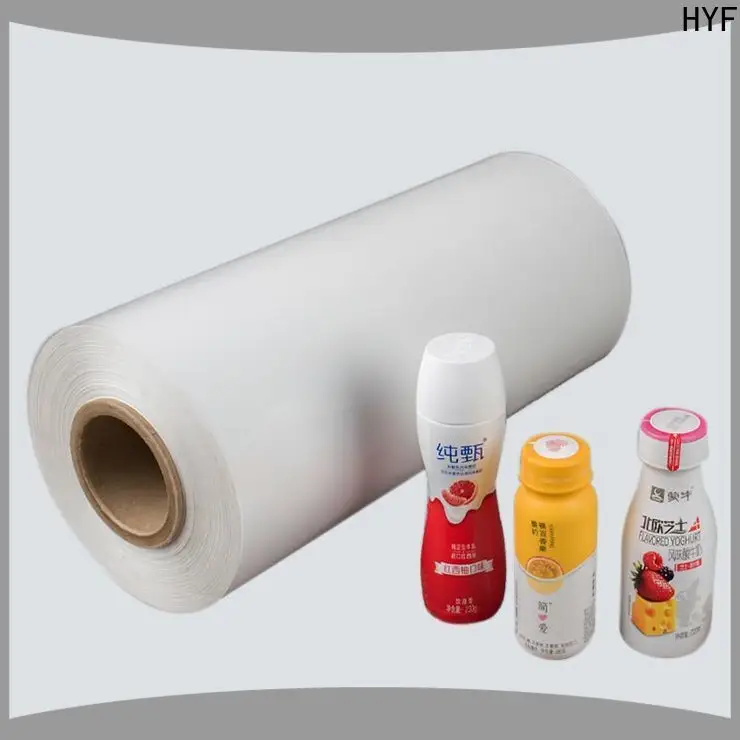 HYF wholesale petg shrink sleeve manufacturer for beverage 1