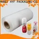 HYF wholesale petg heat shrink film for busniess for food 1