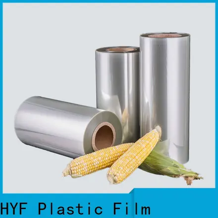 HYF fast delivery pla plastic film with printing for food 1