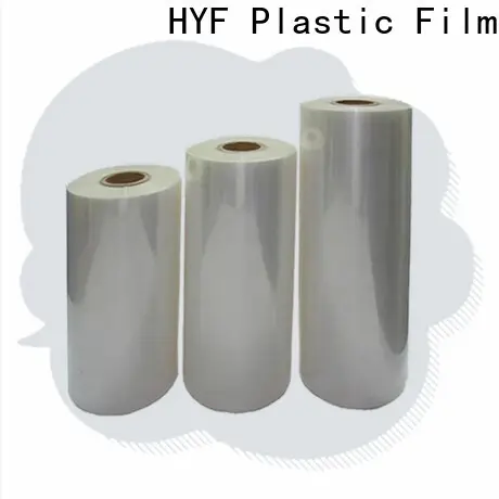 HYF polylactide film for busniess for beverage 1