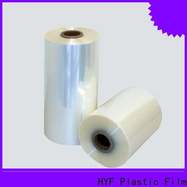 HYF pla plastic film factory for beverage 1