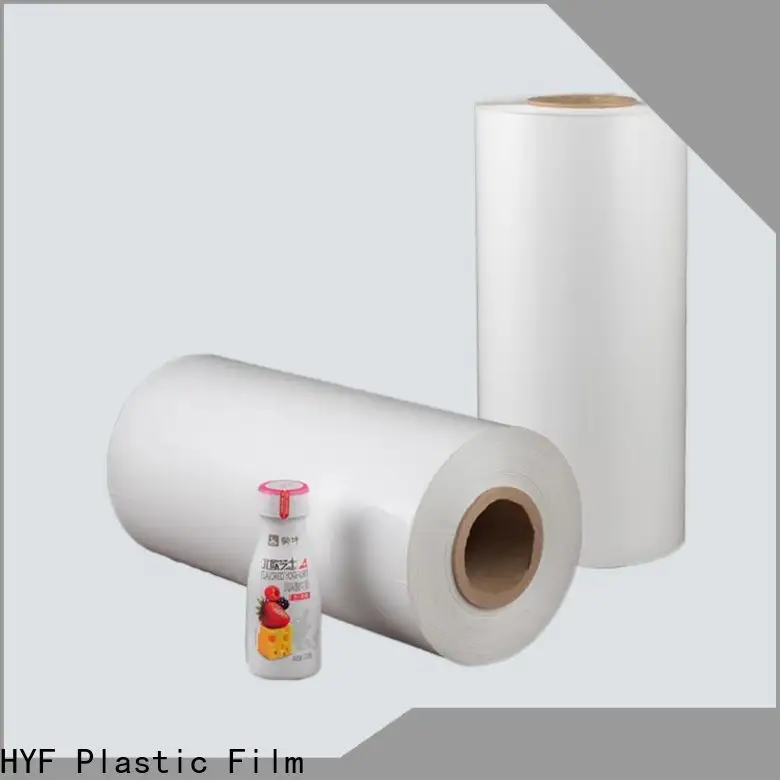HYF petg heat shrink film manufacturer for beverage 1