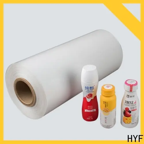 HYF petg heat shrink film company for juice 1