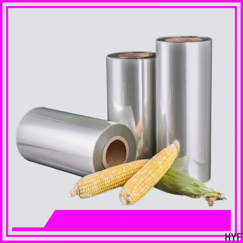 HYF polylactic acid film for busniess for beverage1 1