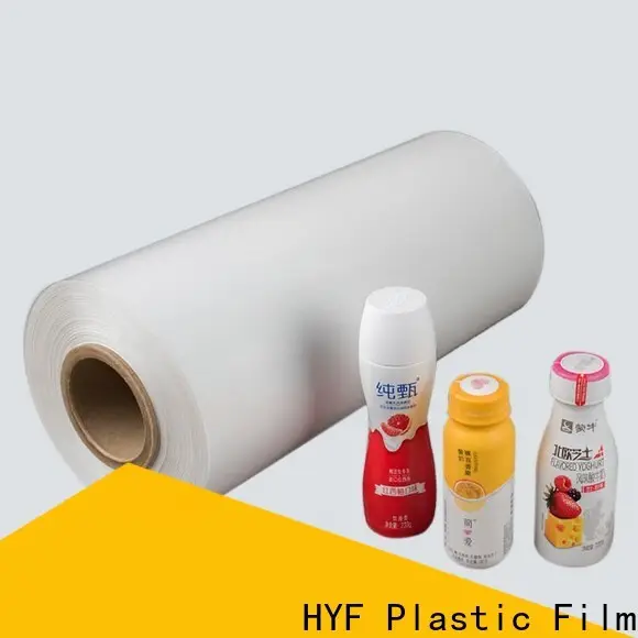DGN clear heat shrink film roll with printing for beverage 1