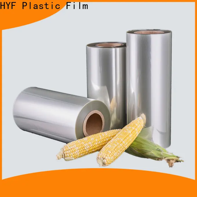HYF high quality pla plastic film supplier for beverage 1