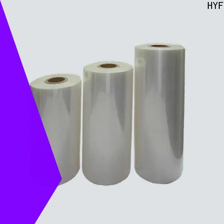 HYF high quality polylactic acid film factory for beverage 1