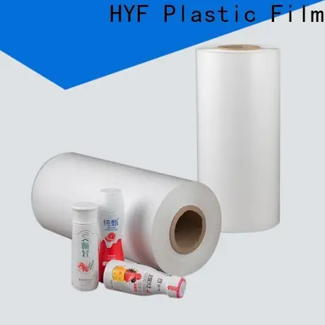 HYF latest petg shrink sleeve for busniess for food 1