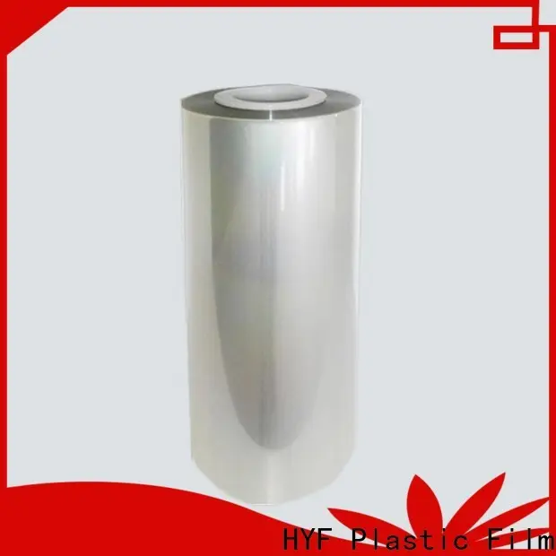 HYF environmental friendly polylactic acid film with perfect shrinkage for beverage 1