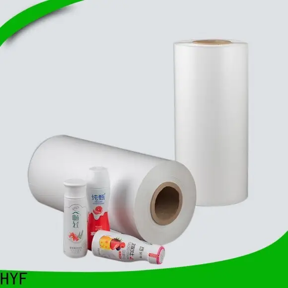 HYF high quality high shrink film manufacturer for label 1