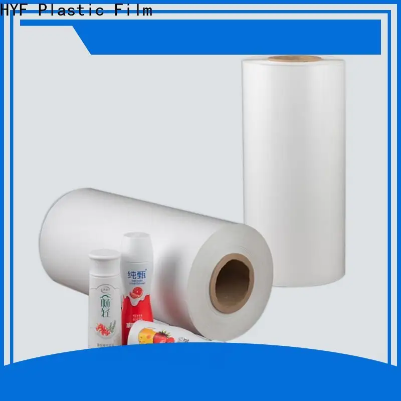 HYF hot sale petg shrink film supplies for food 1