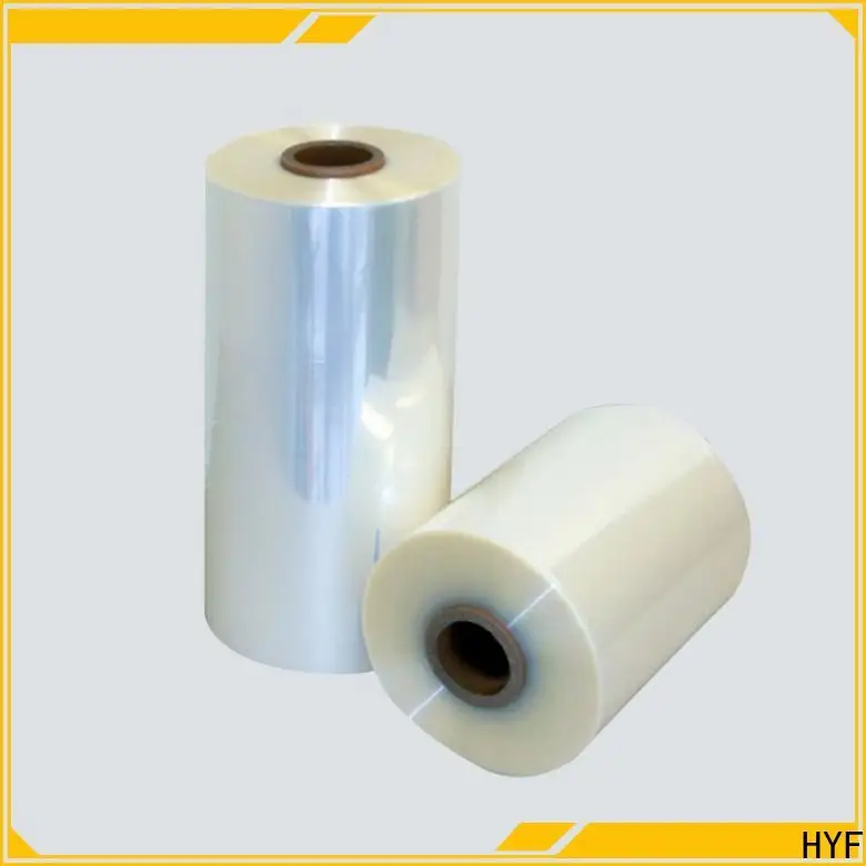 HYF polylactide film with printing for label 1