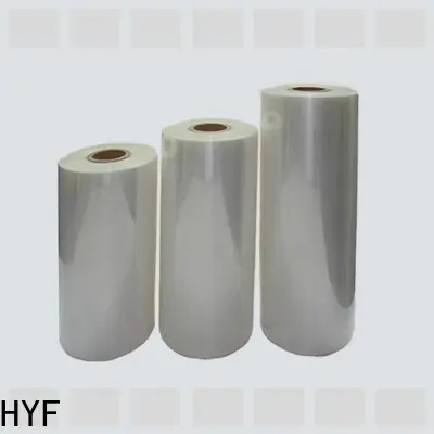 HYF environmental friendly poly lactic acid film manufacturer for juice 1