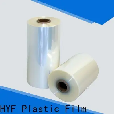 HYF pla shrink wrap supplier for label 1