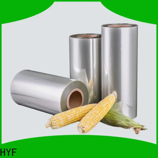 HYF safe pla shrink wrap company for label 1
