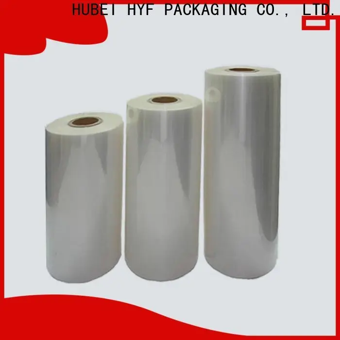 environmental friendly pla plastic film with perfect shrinkage for label 1