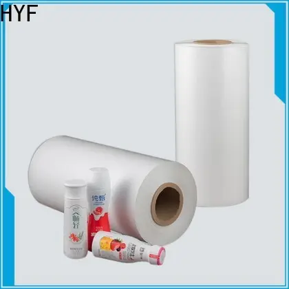 HYF best heat shrink film roll company for juice 1