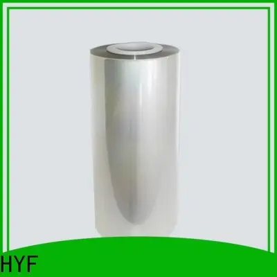 HYF hot sale polylactic acid film company for beverage 1