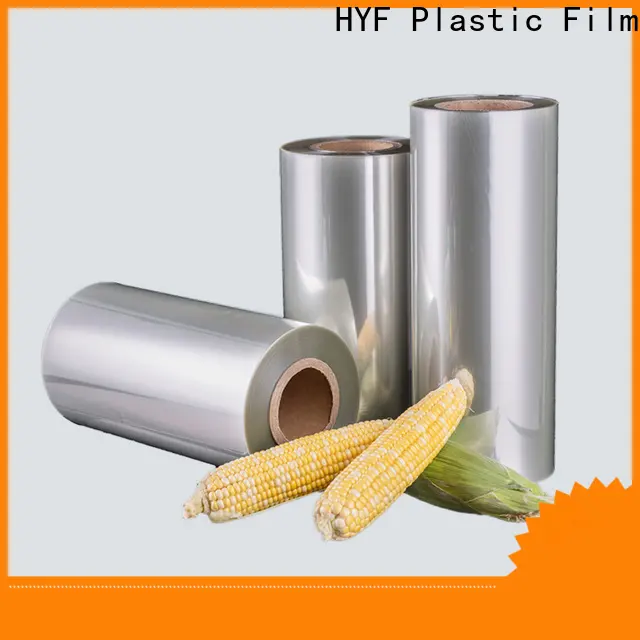 HYF polylactide film with perfect shrinkage for label 1