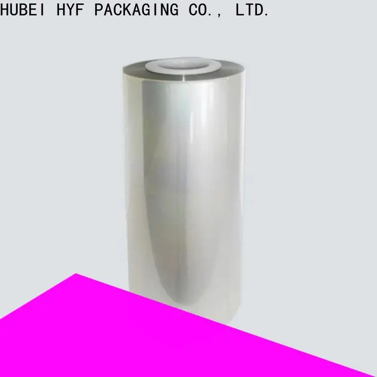 HYF poly lactic acid film company for label 1