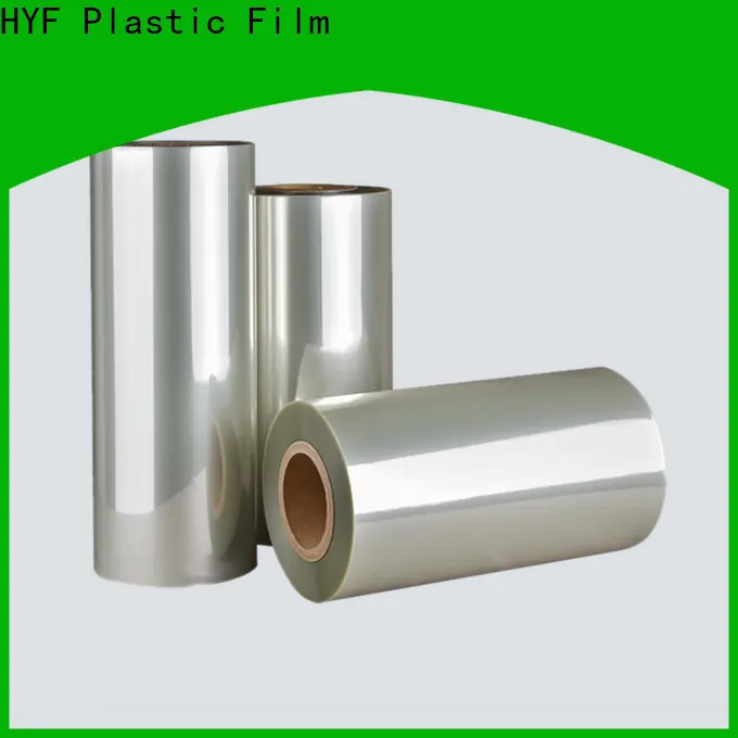 HYF clear heat shrink film supplier for beverage 1