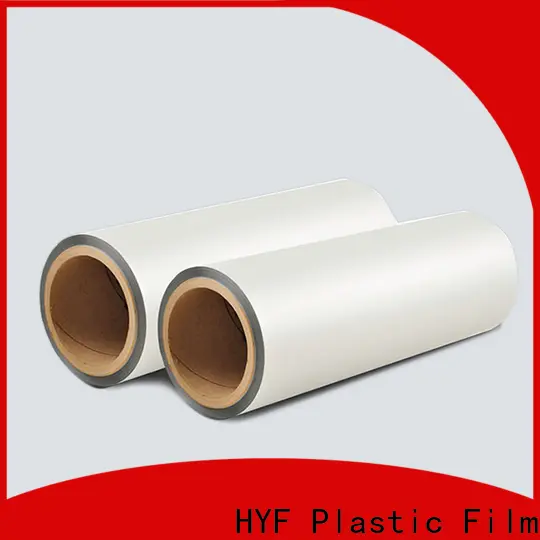 HYF clear petg film with printing for label 1