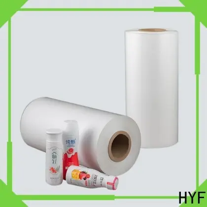 HYF best petg shrink film supplies for juice 1