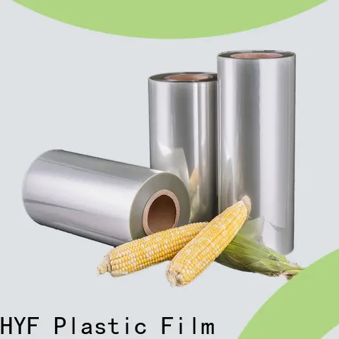 HYF pla plastic film with perfect shrinkage for juice 1