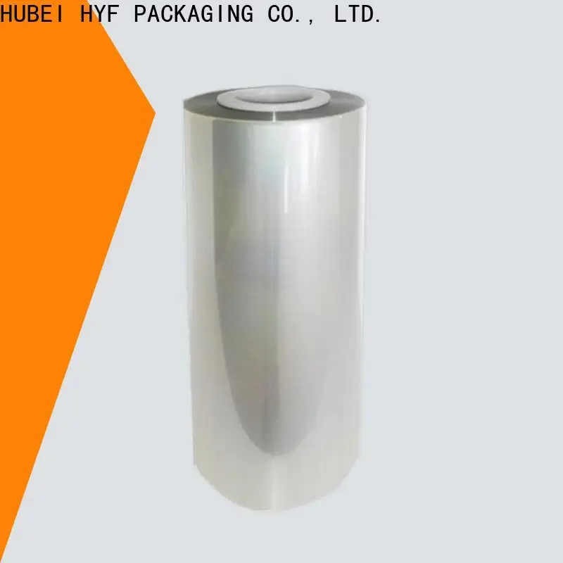 HYF poly lactic acid film with perfect shrinkage for label1 1