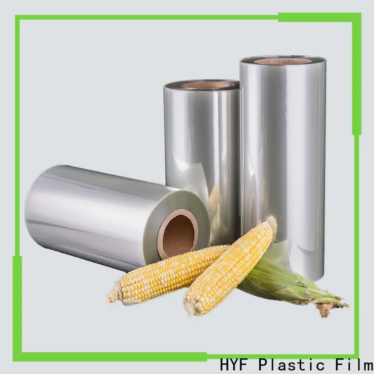 HYF wholesale polylactic acid film for busniess for packaging 1