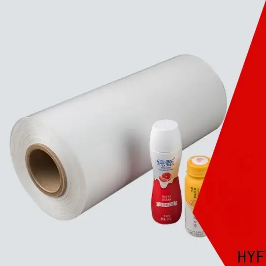 HYF clear petg film manufacturers with printing for food 1