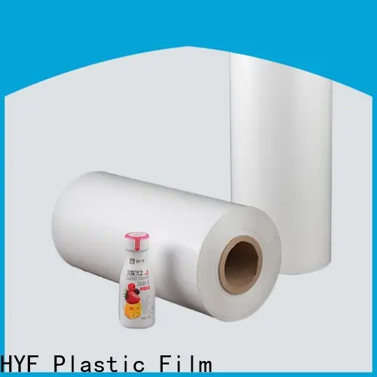 HYF high quality petg shrink sleeve supplier for beverage 1