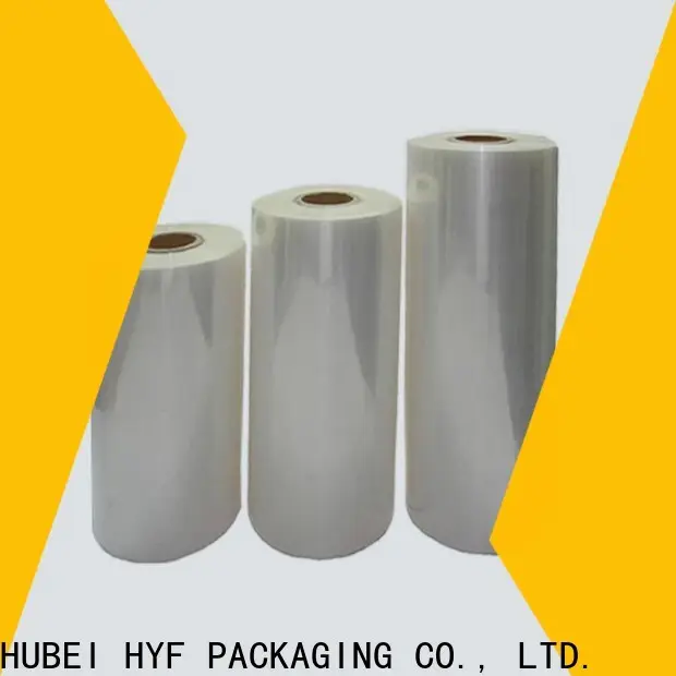HYF high quality polylactide film with perfect shrinkage for juice 1