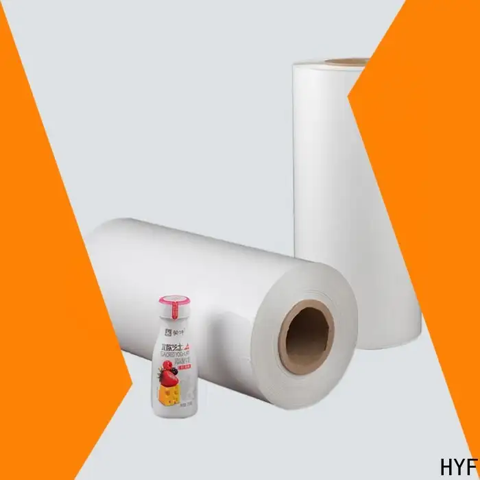HYF top petg film with printing for food 1