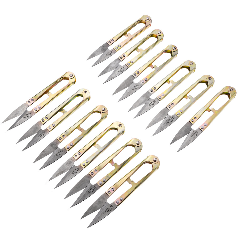 Golden Eagle Yarn Scissors Thread Cutter Sewing Trimming Colorful Plastic Handle Yarn Scissors G2 3