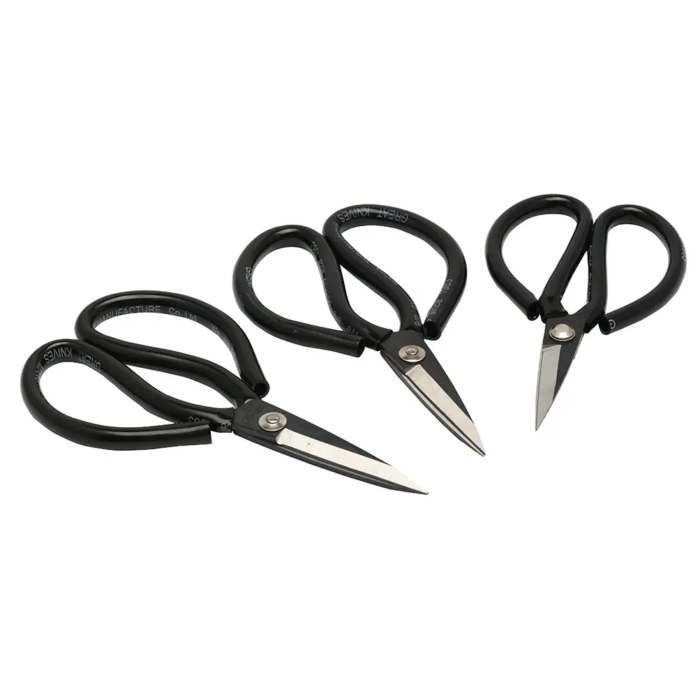 GREAT EAGLE Linking scissors A1 A2 A3 BLACK Scissors Tooling Chinese Cross Stitch Home Decor Leather Craft Patchwork Acessorios Costur 1