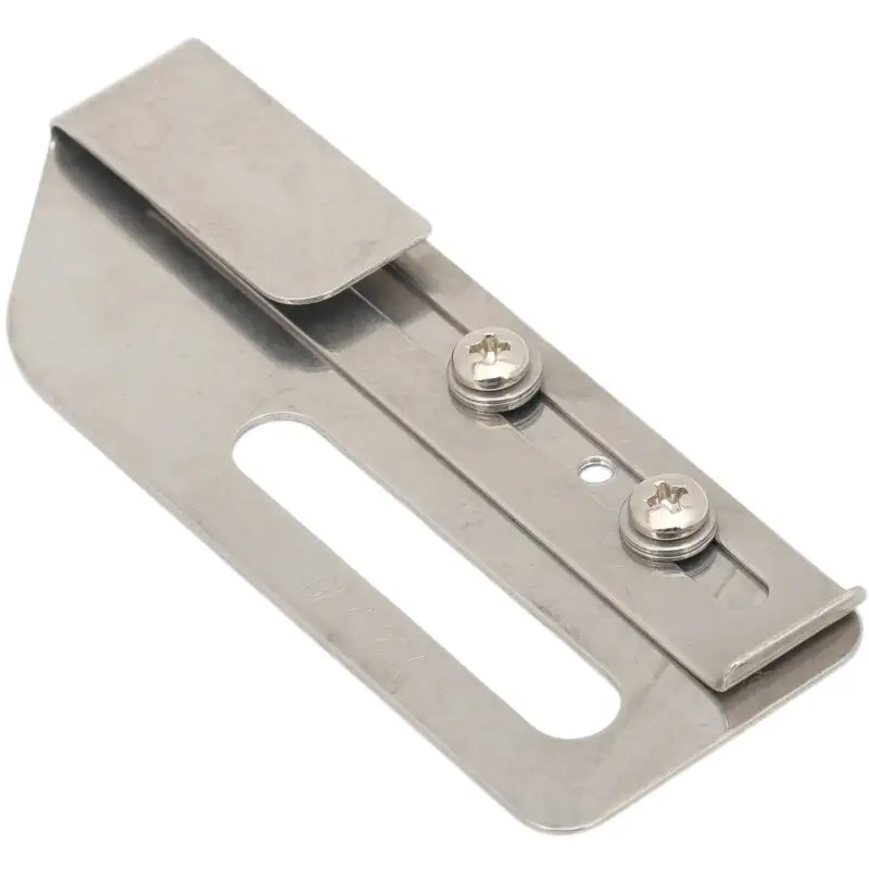 Golden eagle Adjustable Cloth Guide DA224 Folder Adjustable Cloth Guide Knitwear Collar Binding Industrial Sewing Machine Parts for 2 or 3 Needle CoverStitch Machine 1