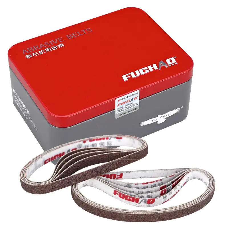 FUCHAO HIGH QUALITY STEEL BOX ABRASIVE BELTS 181C2-2 ABRASIVE BELTS FOR LONGER LASTING EDGES USE WITH VARIOUS BLADE AND HIGH SPEED KNIVES 1