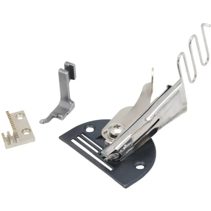 Overlock Folder TAPE SIZE 40mm A10 Hemmer Right Angle Bias Binder  For Lockstitch Machine Binding Of Curve Edge medium fabric folder 1