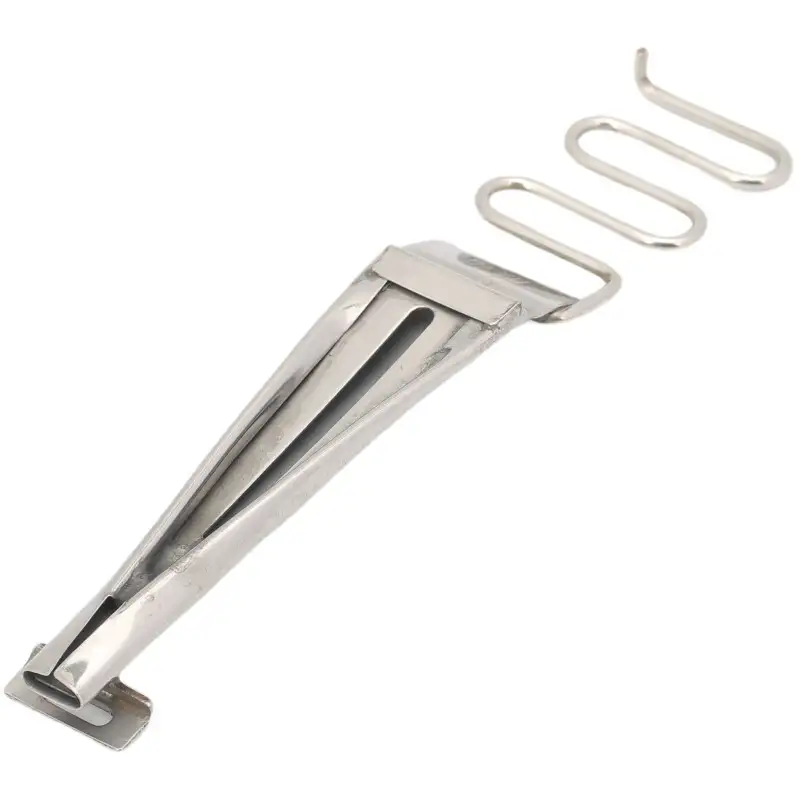 Golden eagle Tape Attach Folder DY443 FOLDER  for Covering stitch Tight sewing machine surface stick pull tube Han car stick tube bundle foot industrial sewing machine accessories Without presser foot 1