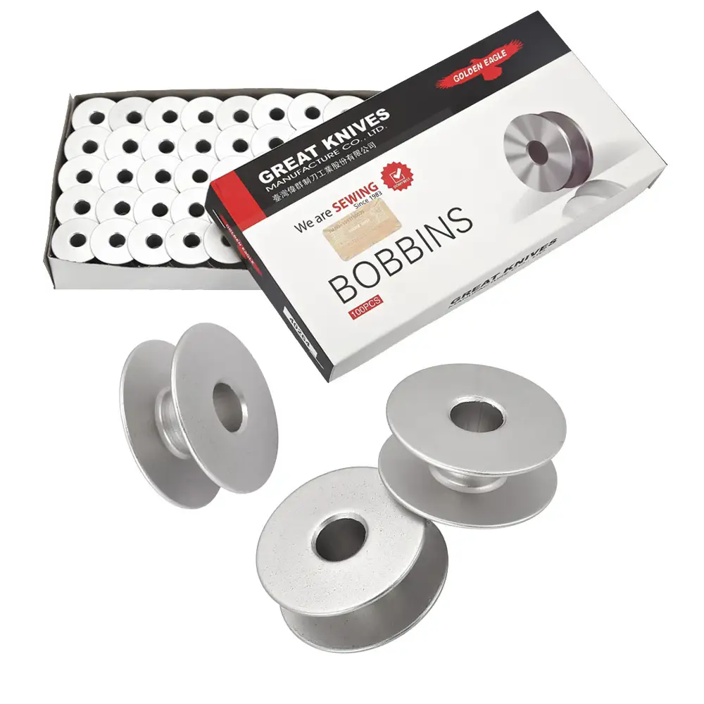 Golden eagle high quality  BOBBINS GESX-40264(GE) industrial sewing machine parts aluminum bobbin accessories 40264 bobbins 1