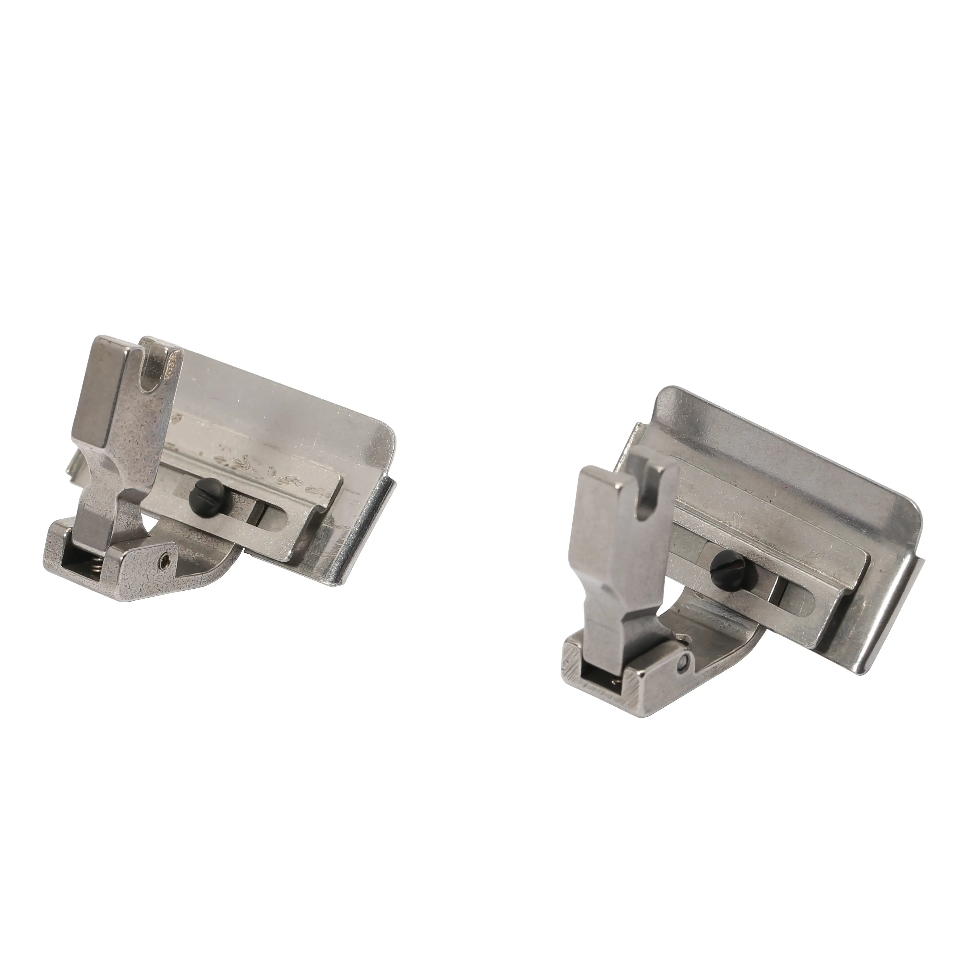 S10B Adjustable Tape Guide Presser Foot Fit Industrial Single Needle Lockstitch Sewing Machine For Attach Laces / Elastic / Tape 1