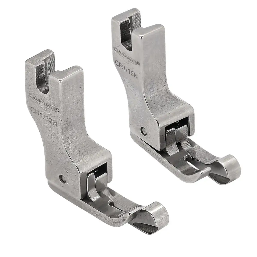 Golden eagle high quality  presser foot CL 1/16N 1/32N CR 1/16N 1/32N High/Low Foot Presser Foot Industrial Sewing Machine Compensating Presser Foot Edge Guide Presser 1