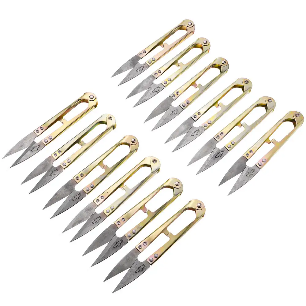 GOLDEN EAGLE STEEL THREAD CUTTER(805GE)  TC805 Metal Clipper Golden Eagle Sewing Machine Parts Hot selling factory supply U plastic color line cut yarn scissors scissors 1