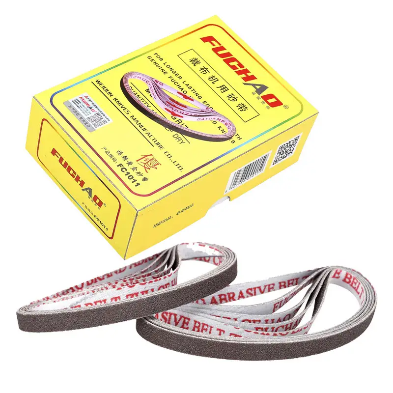 181C2-2 ABRASIVE BELTS FOR LONGER LASTING EDGES USE WITH VARIOUS BLADE AND HIGH SPEED KNIVES  100 PCS/ One Box Abrasive Belt For Cutting MachineSand Abrasive Belts FC1010 1