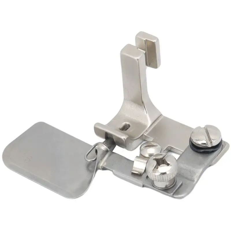 F502​ Hemming Presser Foot Binder Folder Fit Single Needle Lockstitch Sewing Machine Use For Makes Clothes Round Angle Turning 1